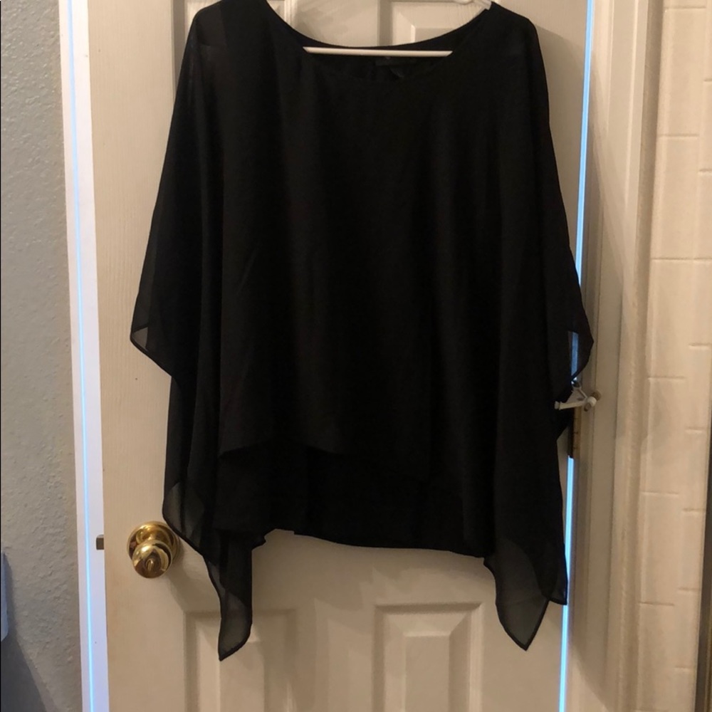 Large black blouse never worn